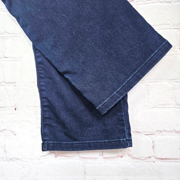 NOT YOUR DAUGHTERS JEANS Sheri Slim Deep Wash Lift Tuck Straight Leg Jean Size 6 - Picture 5 of 9